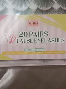 3D 20 Pairs False Eyelashes