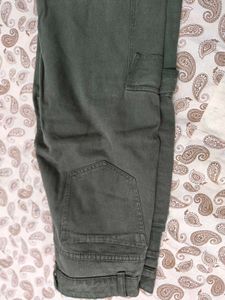 Olive Green Cargo Pants