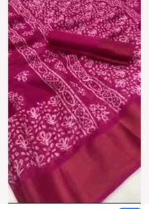beautiful purple saree