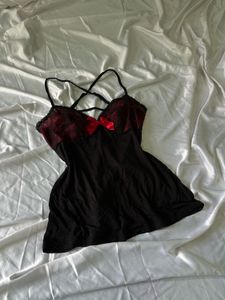 Scarlet Lace Top