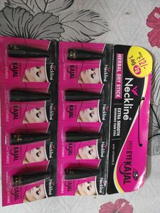 waterproof eyeliner and herbal kajal combo(4pcs)