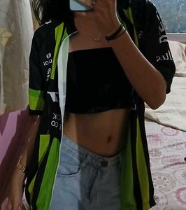 Black and Green Jacket