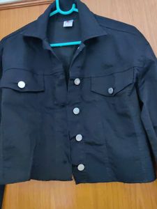 Black Short Jacket (Demin)