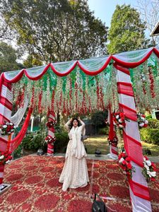 Elegant White Lehenga Choli Set
