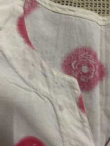 Pleated Straight Kurta