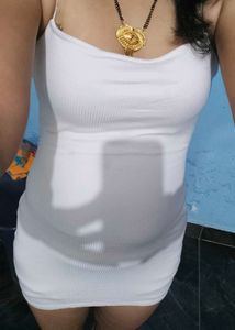 White Short Dress