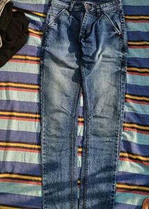 Dark Wash Straight Leg Jeans