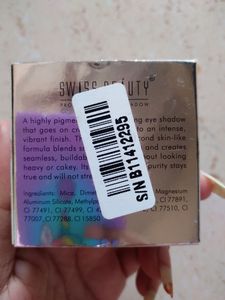 SWISS BEAUTY PROFESSIONAL EYESHADOW