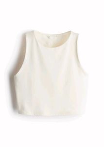 H&M Basic Crop Top