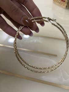Gold Hoop Earrings