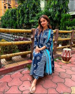 Kurta Pant N Dupatta Set