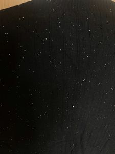Black Sequins Sweater