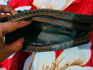 Handmade Colorful Wooden Clutch