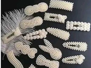 Rabbit Ribben And Pearl Clip