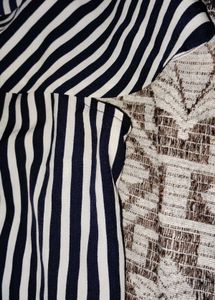 Striped Sleeveless Top