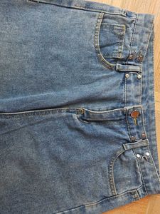 Light Wash Straight Jeans