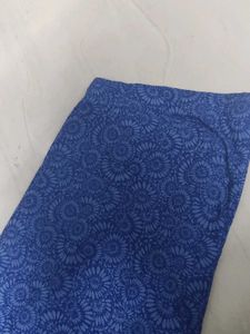 Blue Floral Leggings