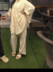 Stylish Cream Tunic Top