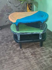 Decorative Painted Stands (Set of 3)