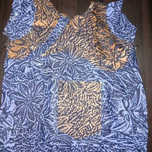 Floral Print Casual Top