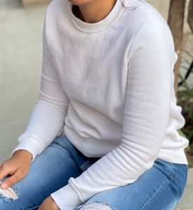 White Hooded Sweat Tshirt