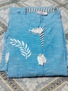 Blue Kurta
