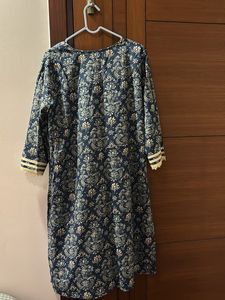 Floral Print Kurta