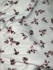 Floral Print Crop Top