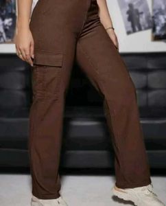 Brown Cargo Pants