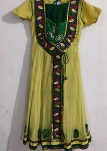 Beautyful Frock With Chudi Daar Pjaama