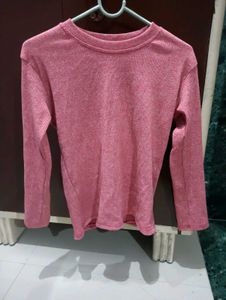 Pink Winter Top