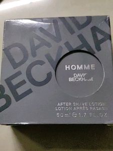 David Beckham After Shave Lotion!