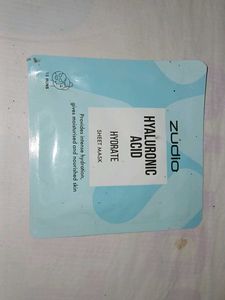 Zudio Hyaluronic Acid Sheet Mask