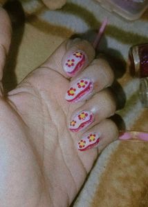 Floral Nail Art Design