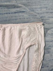 lace cotton brief