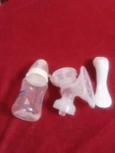 Breast Pump Parts and Bottle
