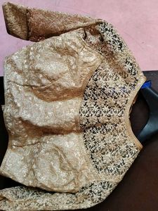 Golden Embellished Blouse