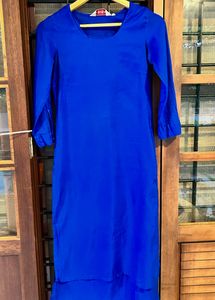 BIBA Blue Kurti Top