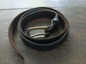 Leather Belt and Wallet