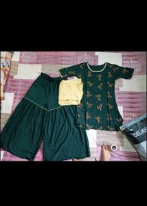 Elegant Green Kurta Set