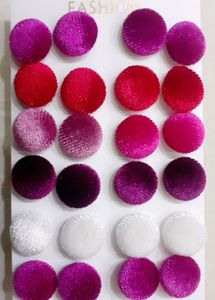 New item Designer Latest Round Velvet  Stud