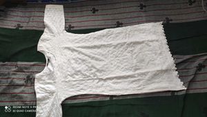 White Cotton  Kurta.