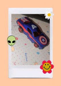 Captain America Branded Toy Car 💙