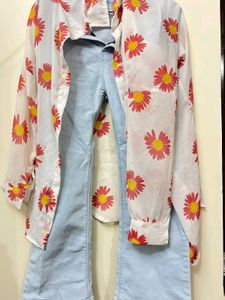 Women Shirt Jeans Combo