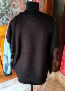 Urban Revivo Abstract Pattern Knit Sweater