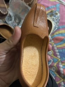 Ethnic Brown Mojari Shoes