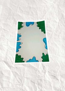 🎨 Color Splash Border Sheets