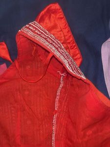 Party wear Red Sequins Blouse