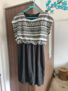Geometric Printed Dress