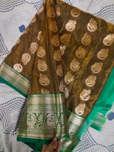 Pattu New Saree With Unstitched Blouse 😍